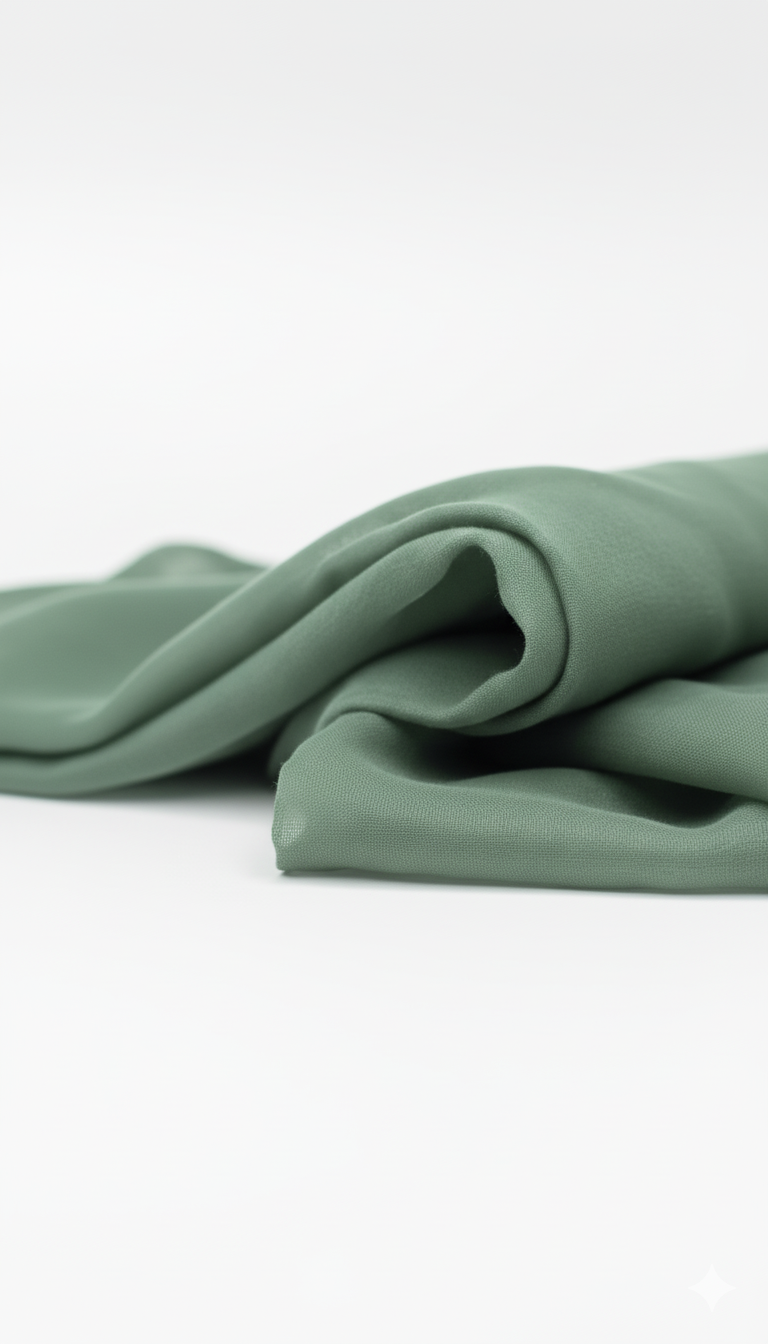 Dusty Green Full Voil Turban