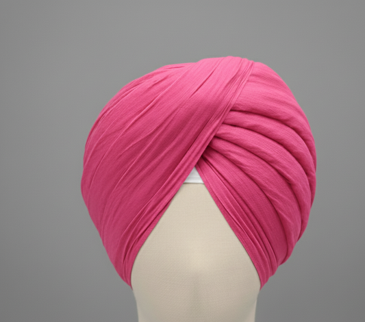 Wedding Pink Full Voil Turban