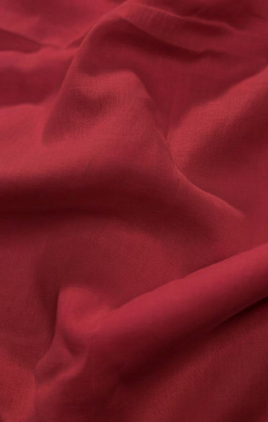 Beetroot Red Premium Full Voil Turban Fabric