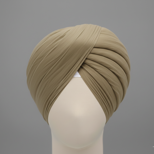 Khakhi brown Premium Rubia Turban