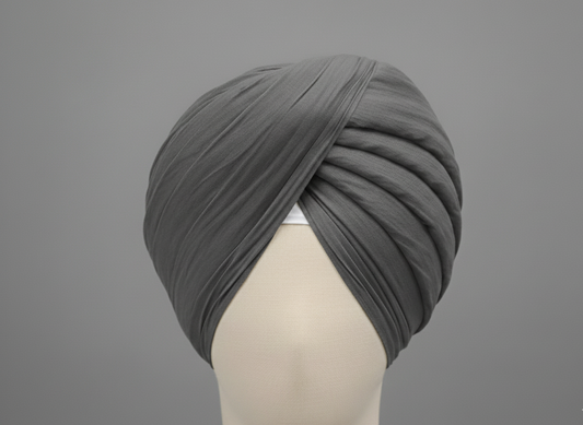 Iron gray Premium Turban