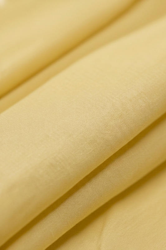 Lemon Yellow Rubia Turban Full Voil