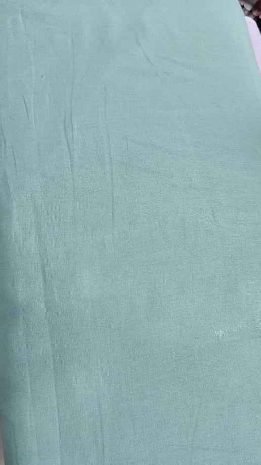 Teal Blue Premium Full voil Fabric.