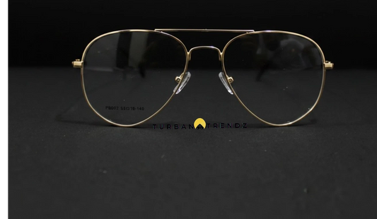 Silver Aviator Frame with Lens