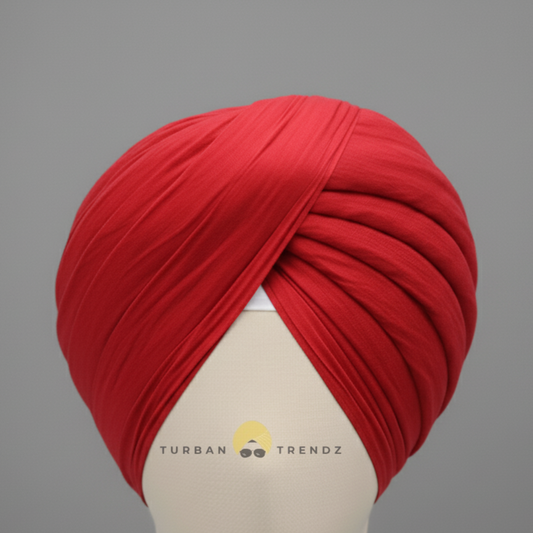 Apple Red Premium Rubia Turban