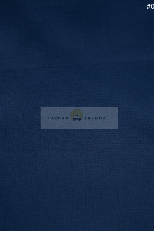 Midnight Blue Full Voil Turban