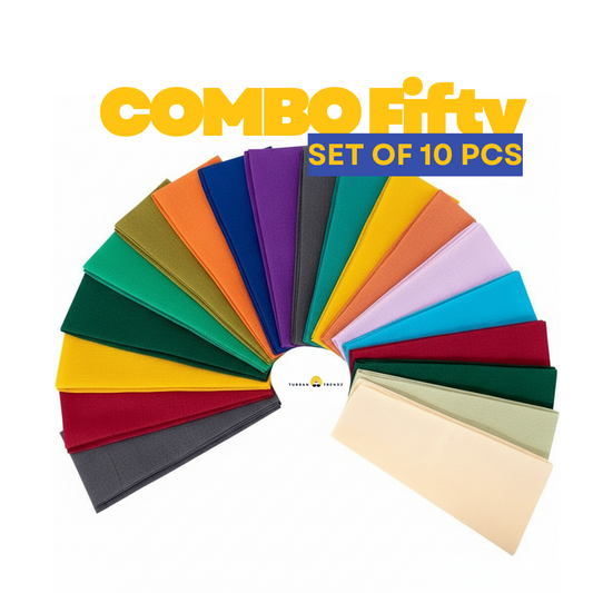 Combo of 10 colored Fifty Set