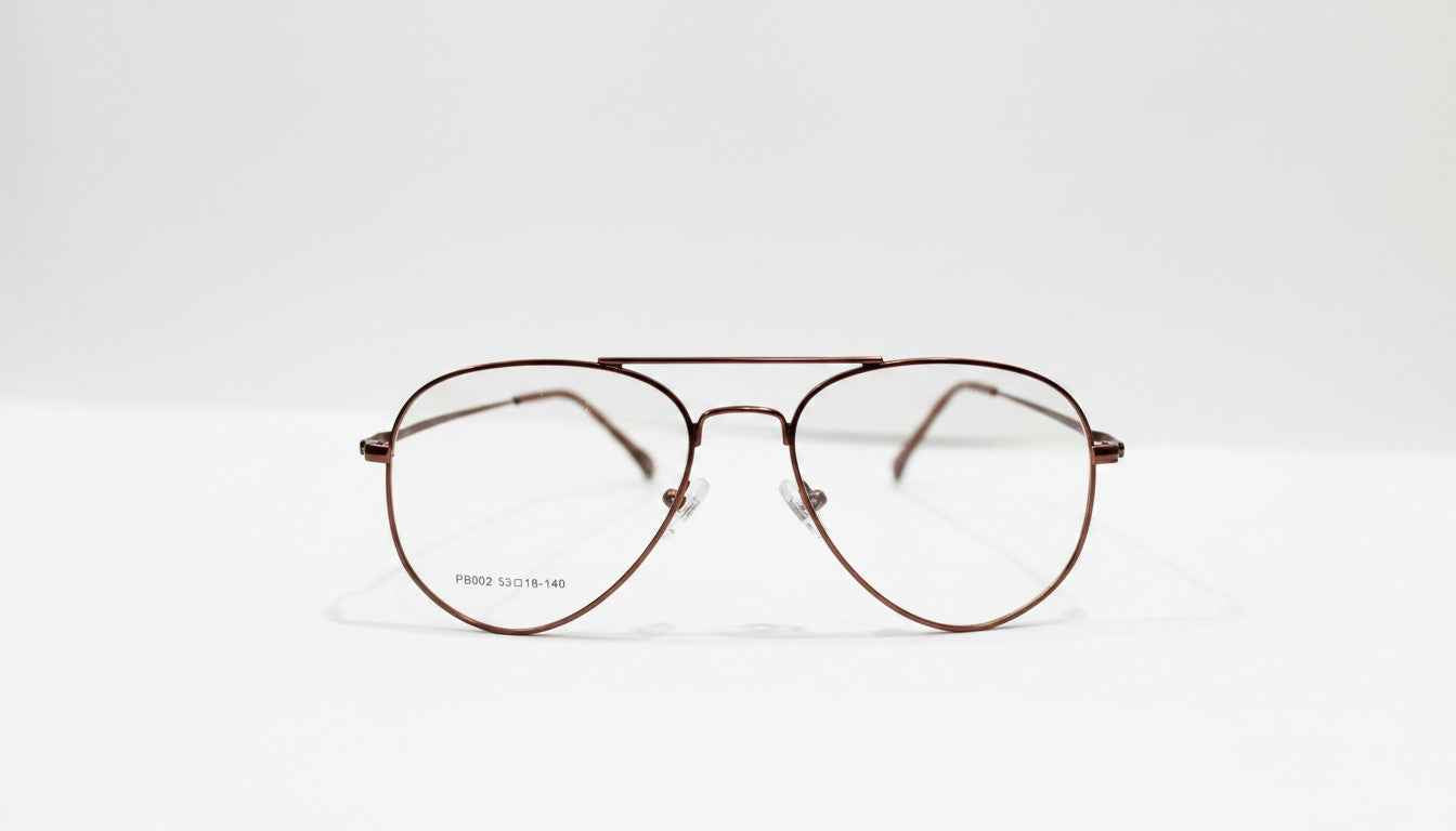 Copper Brown Aviator Frame