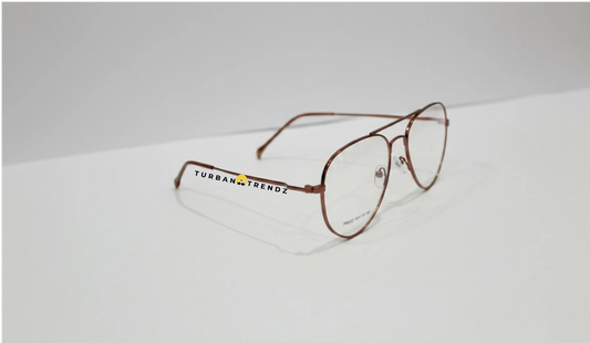 Copper Brown Aviator Frame