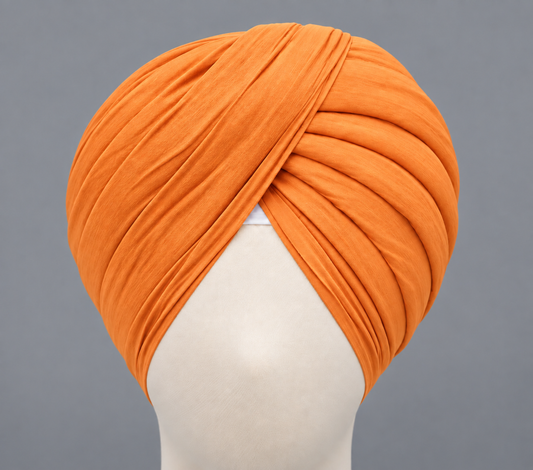 Light Orange Rubia Turban