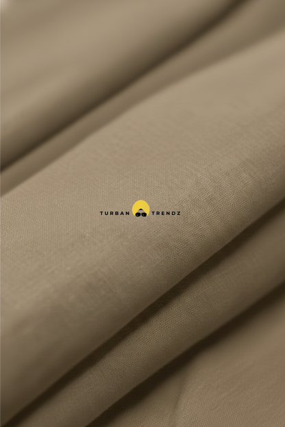 Khakhi Brown Full voil Premium Turban