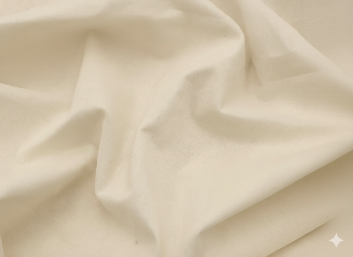 Cream Full Voil Turban