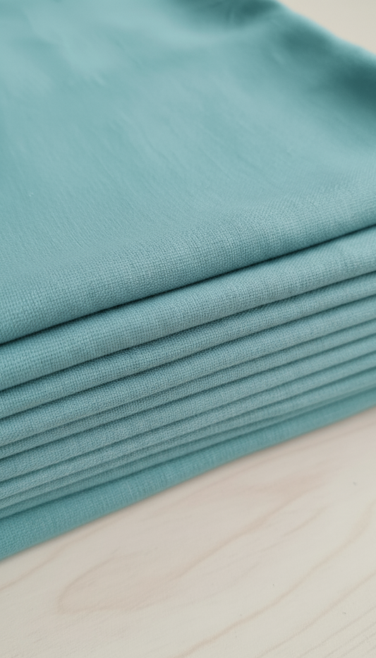 Light Teal Blue Premium Rubia Turban