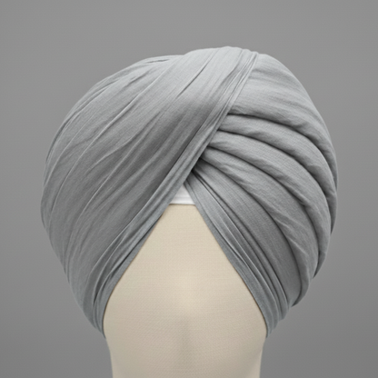 Silver gray Premium Turban