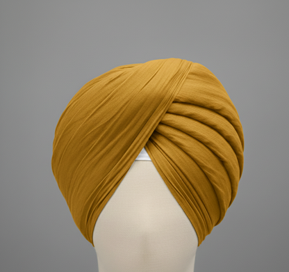 Mustard Full Voil Turban