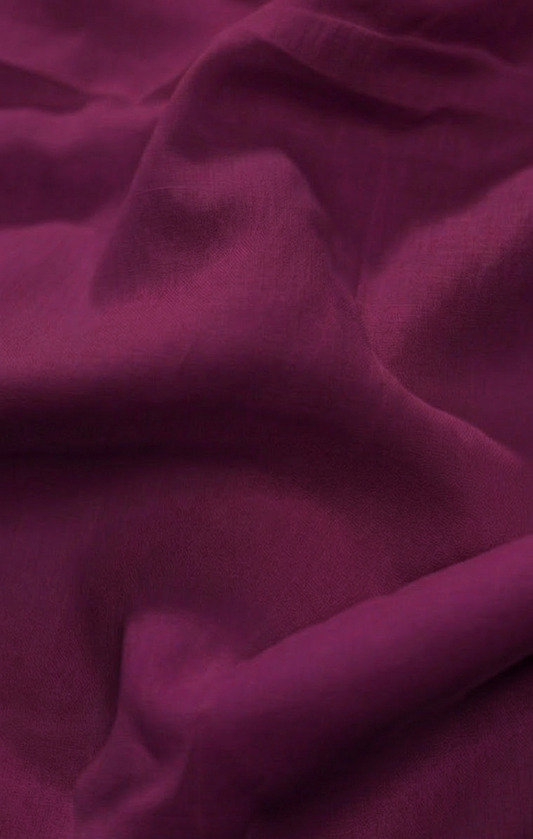 Crimson Violet Premium Full Voil Turban Fabric