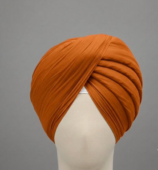Autumn Orange Rubia Turban