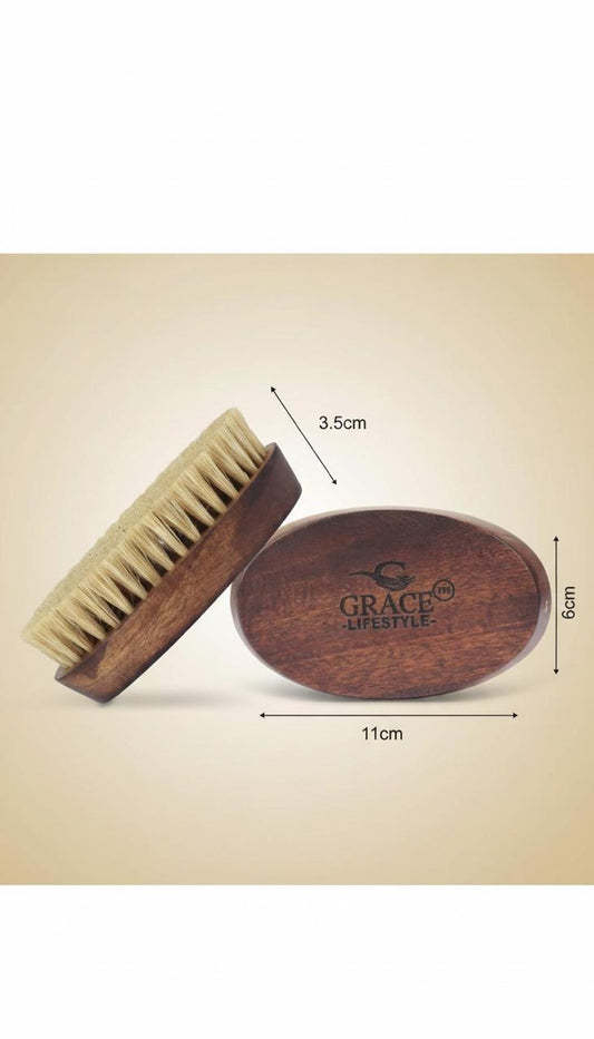 Horse Hair Beard Brush