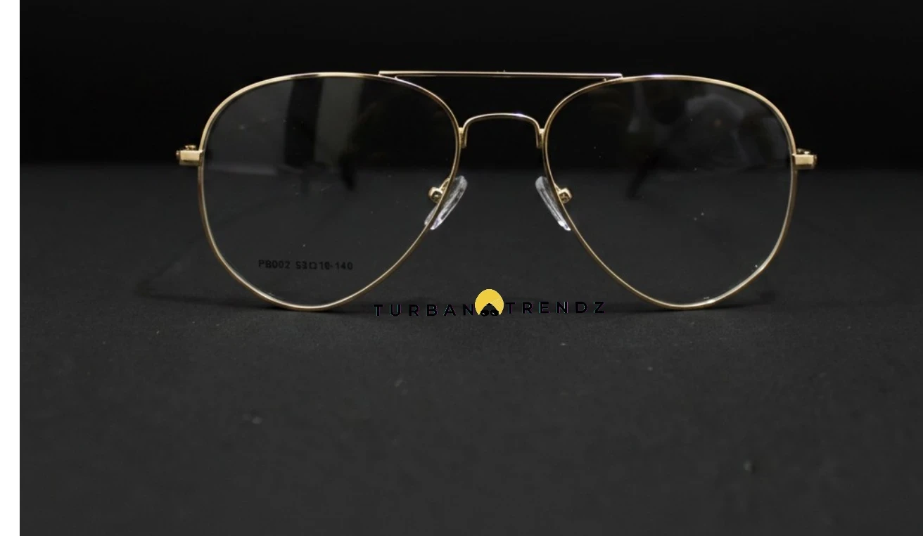 Silver Aviator Frame with Lens