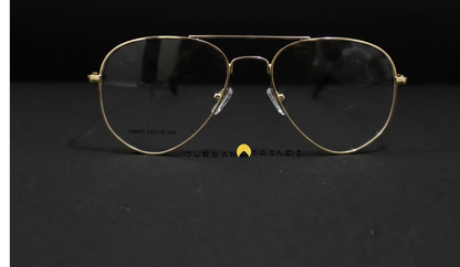 Silver Aviator Frame with Lens