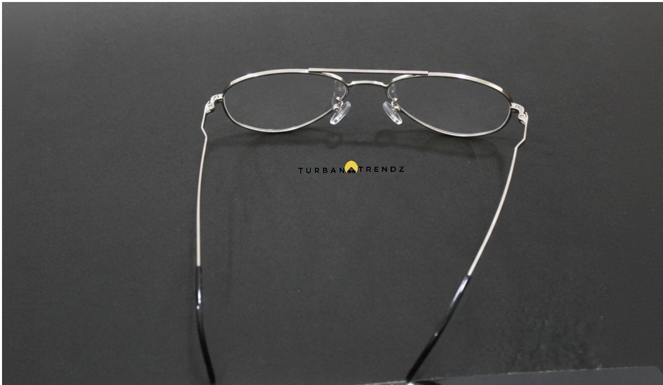 Silver Aviator Frame with Lens