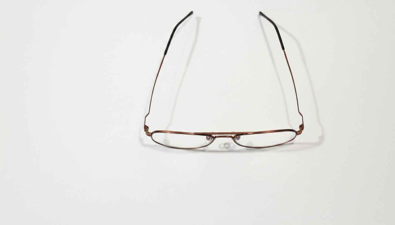 Copper Brown Aviator Frame with Lens