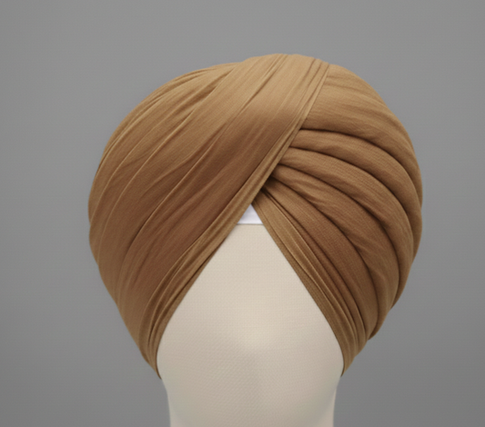 Copper brown  Premium Full voil Fabric.